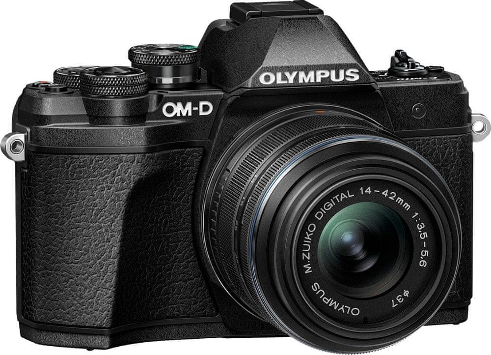 Olympus E-M10 III S 1442II R Kit Black čierna