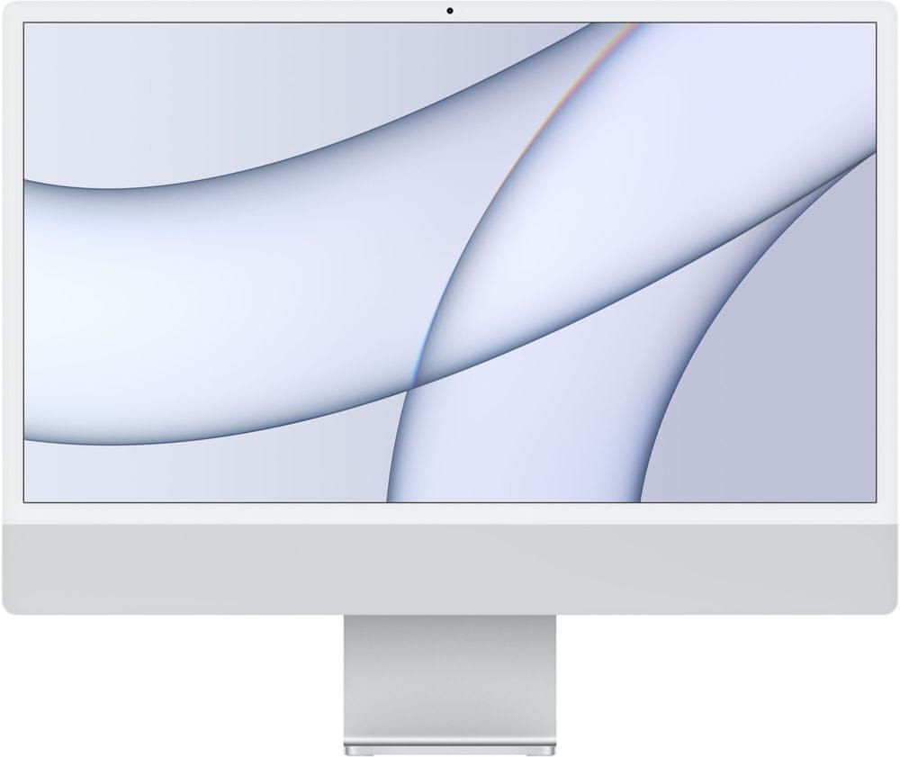 Apple iMac 24″ 4,5K Retina M1 (MGPD3CZ/A) strieborná