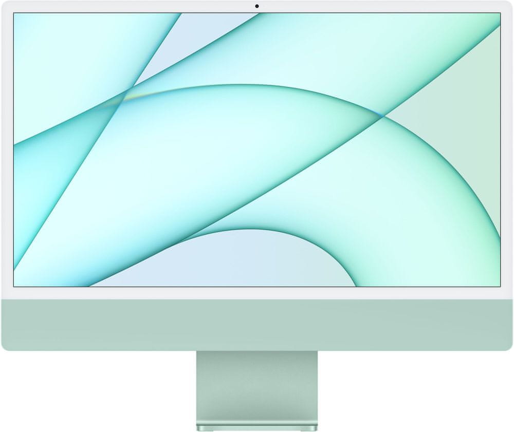 Apple iMac 24″ 4,5K Retina M1 (MGPJ3CZ/A) zelená